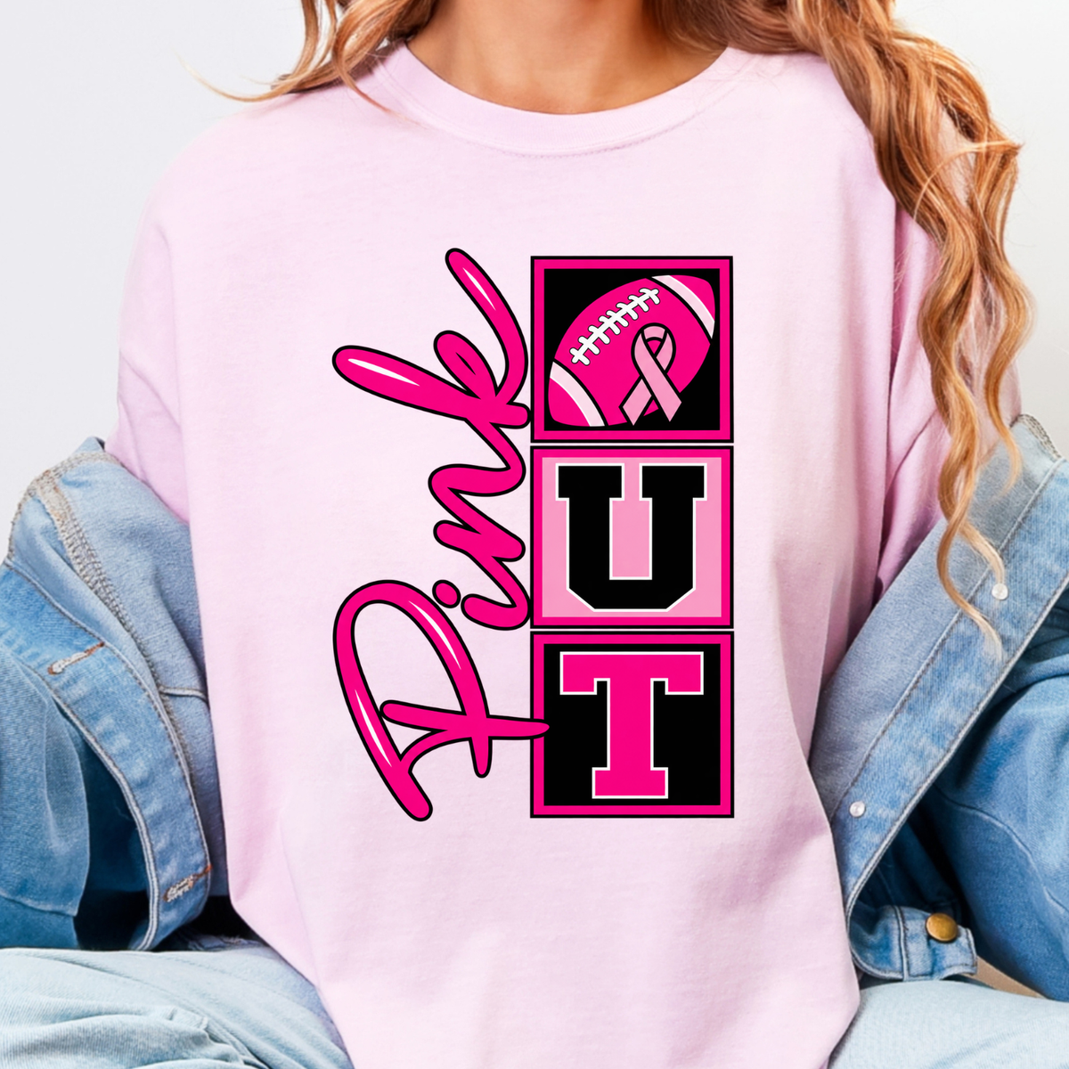 Pink Out - Full Color DTF Transfer - 0920