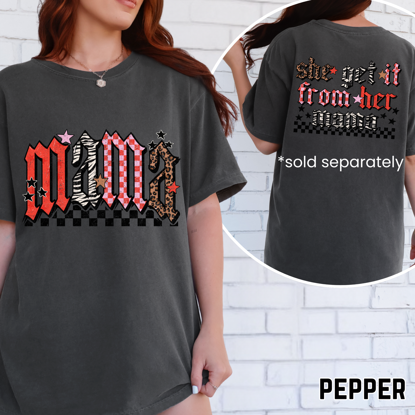 Mama - Full Color DTF Transfer - 0729