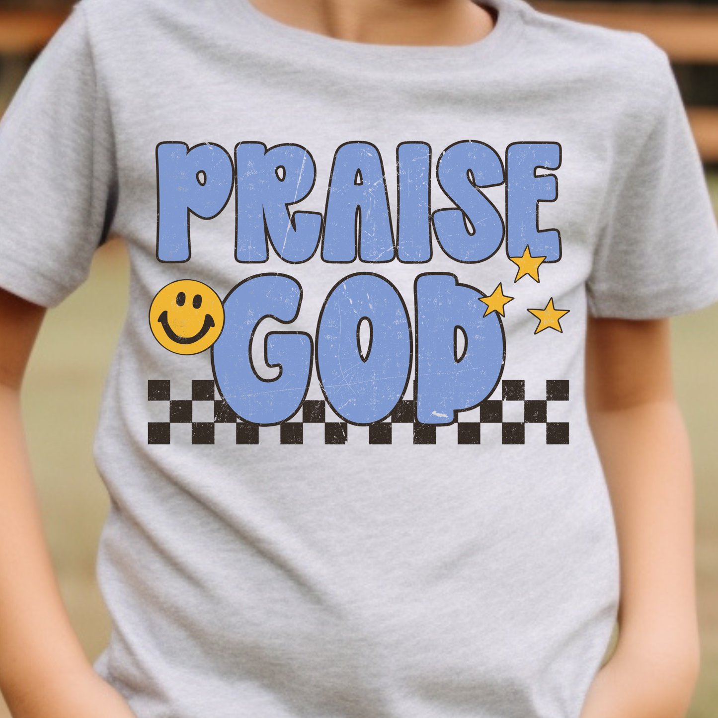 Praise God - Full Color DTF Transfer - 0804