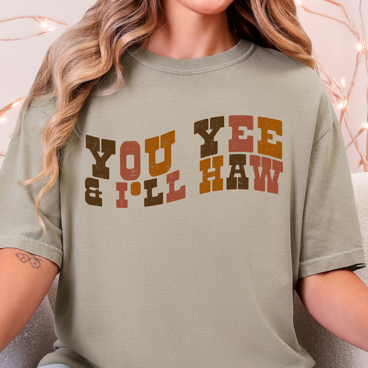 You Yee, and I'll Haw - Full Color DTF Transfer - 0942