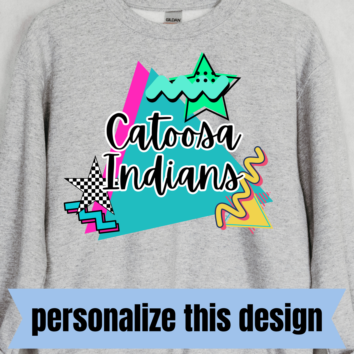 **PREORDER** 90's Retro- Personalized DTF