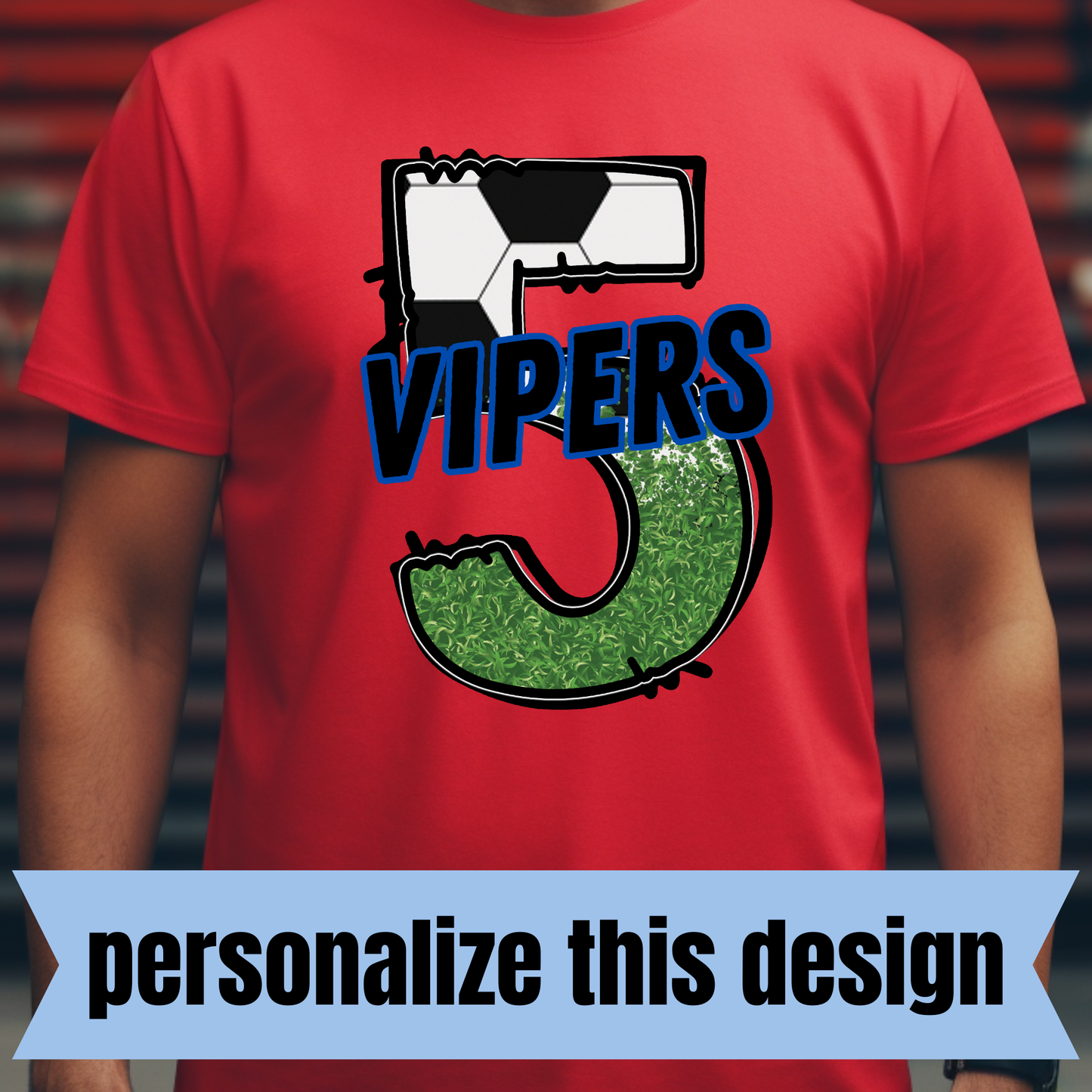 **CUSTOM** Soccer Numbers - Personalized DTF
