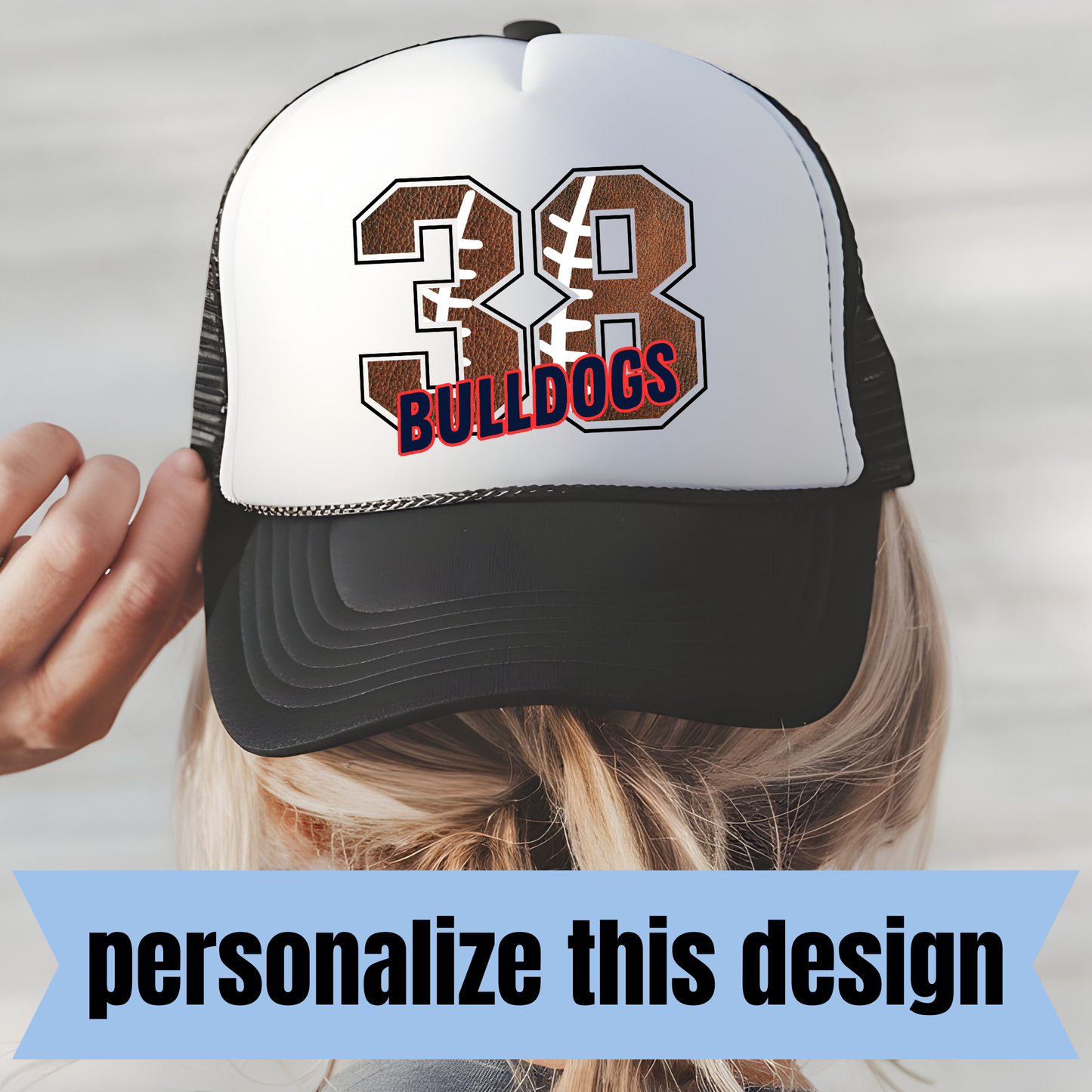 **CUSTOM** Football Numbers - Personalized DTF