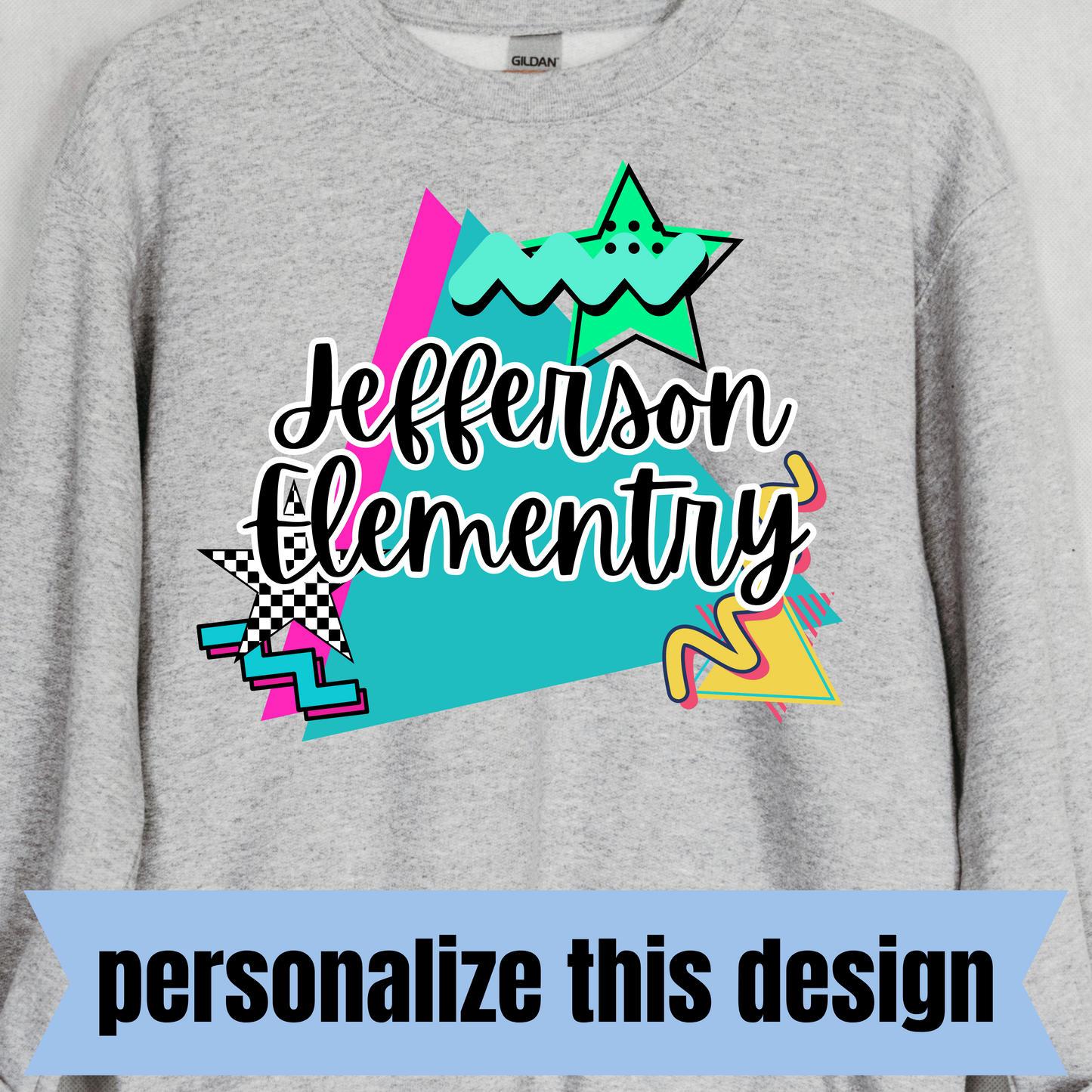 **PREORDER** 90's Retro- Personalized DTF