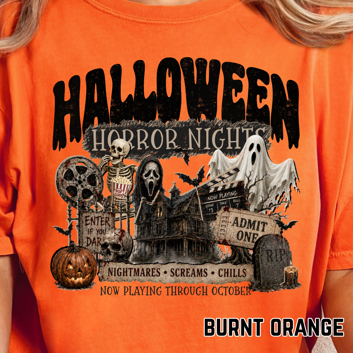 Halloween Horror Nights - Full Color DTF Transfer - 0630