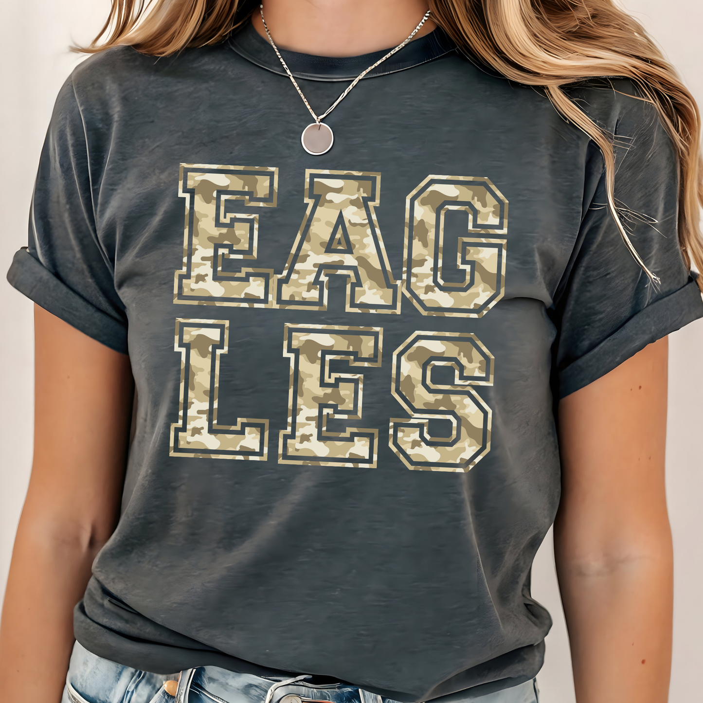 **PREORDER** Varsity Camo - Personalized DTF