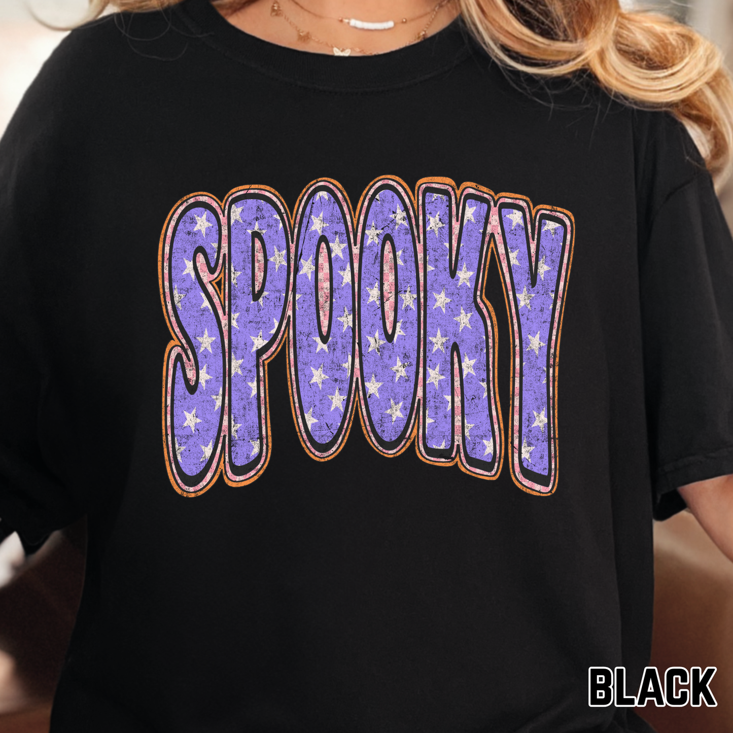Spooky Stars - Full Color DTF Transfer - 0687