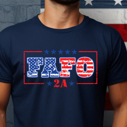 FAFO Flag 2A- 11" wide DTF Transfer