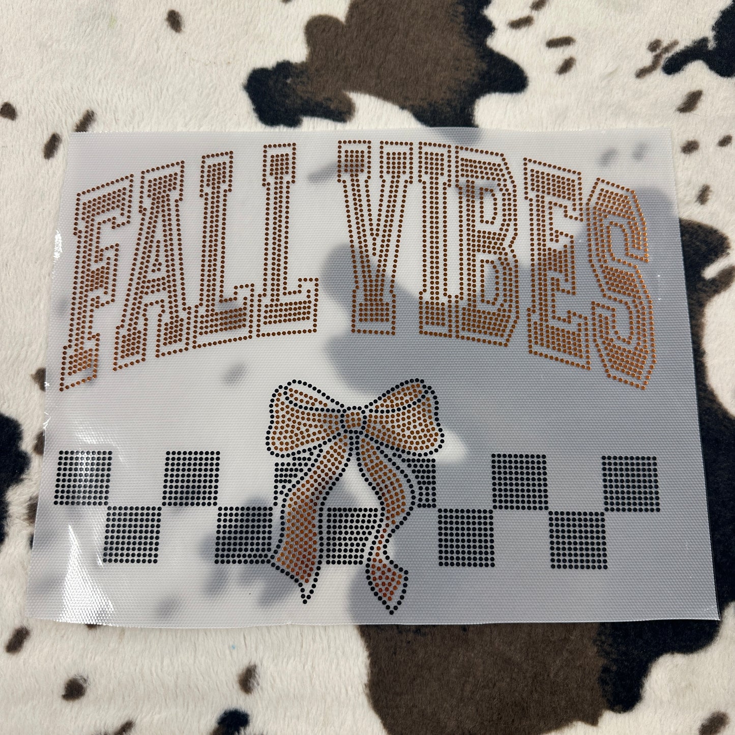 Fall Vibes- 11" wide Spangle