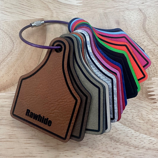 Leatherette Patch Color Samples