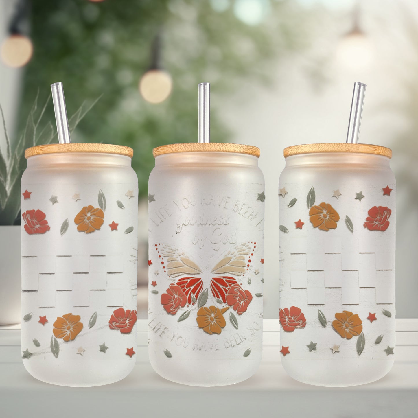 All My Life You Have Been Faithful UV DTF- 16oz Cup Wrap