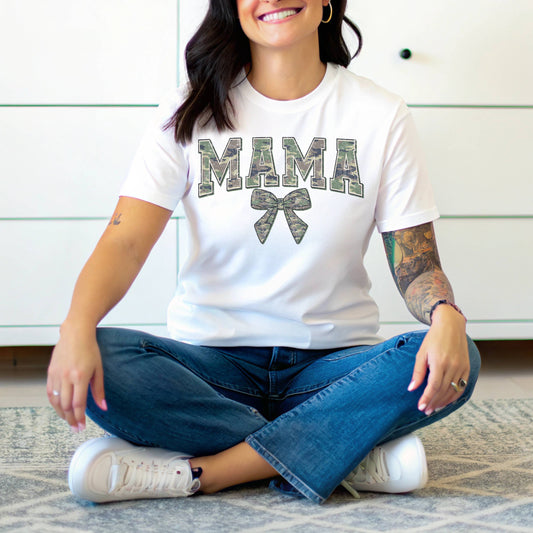 Camo Mama- 11" wide DTF Transfer