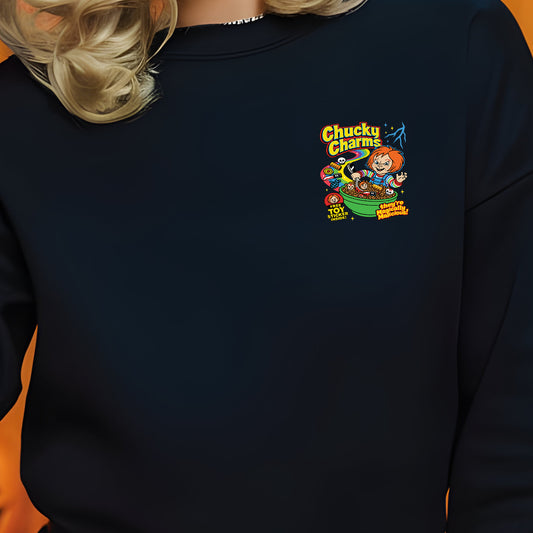 Chucky Charms (pocket)- 3.2" wide DTF Transfer