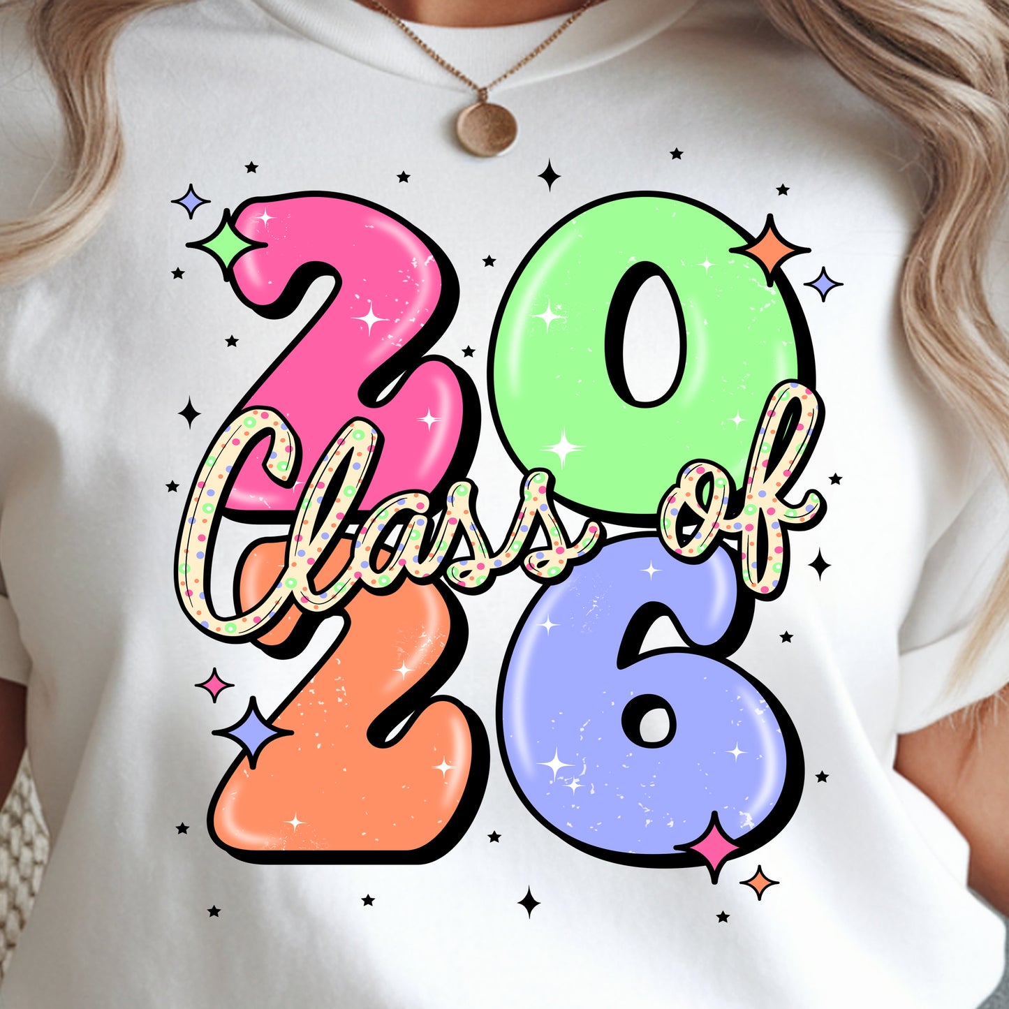 **PREORDER** Pastel Class of 2026- DTF Transfer