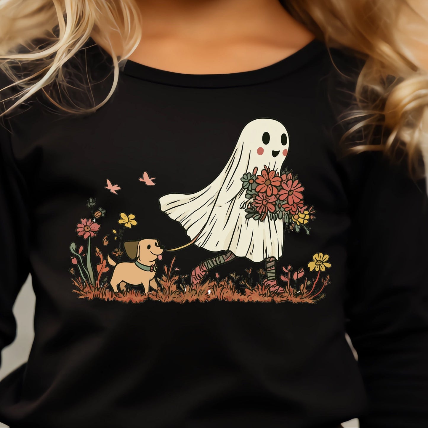 Ghost Dog Walker (toddler)- 7" wide DTF Transfer