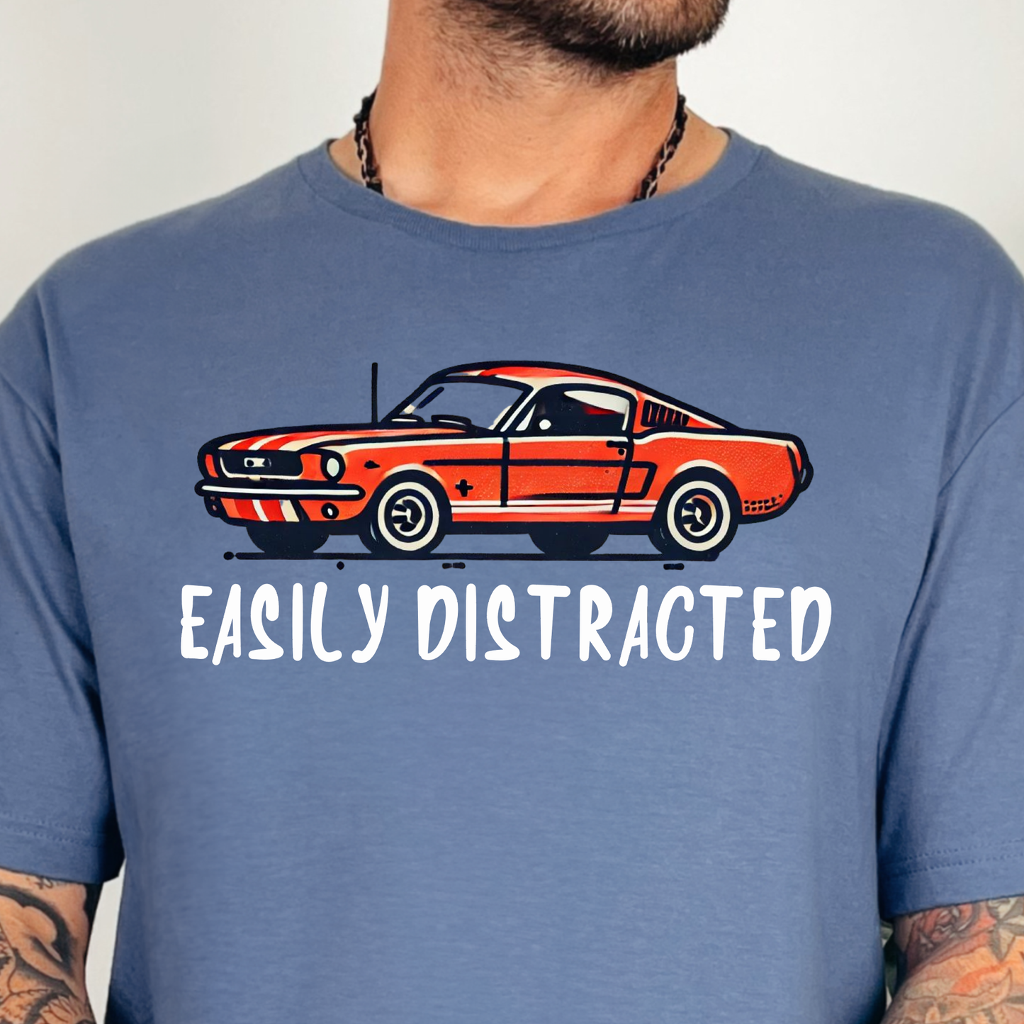 Easily Distracted- 11" DTF Transfer