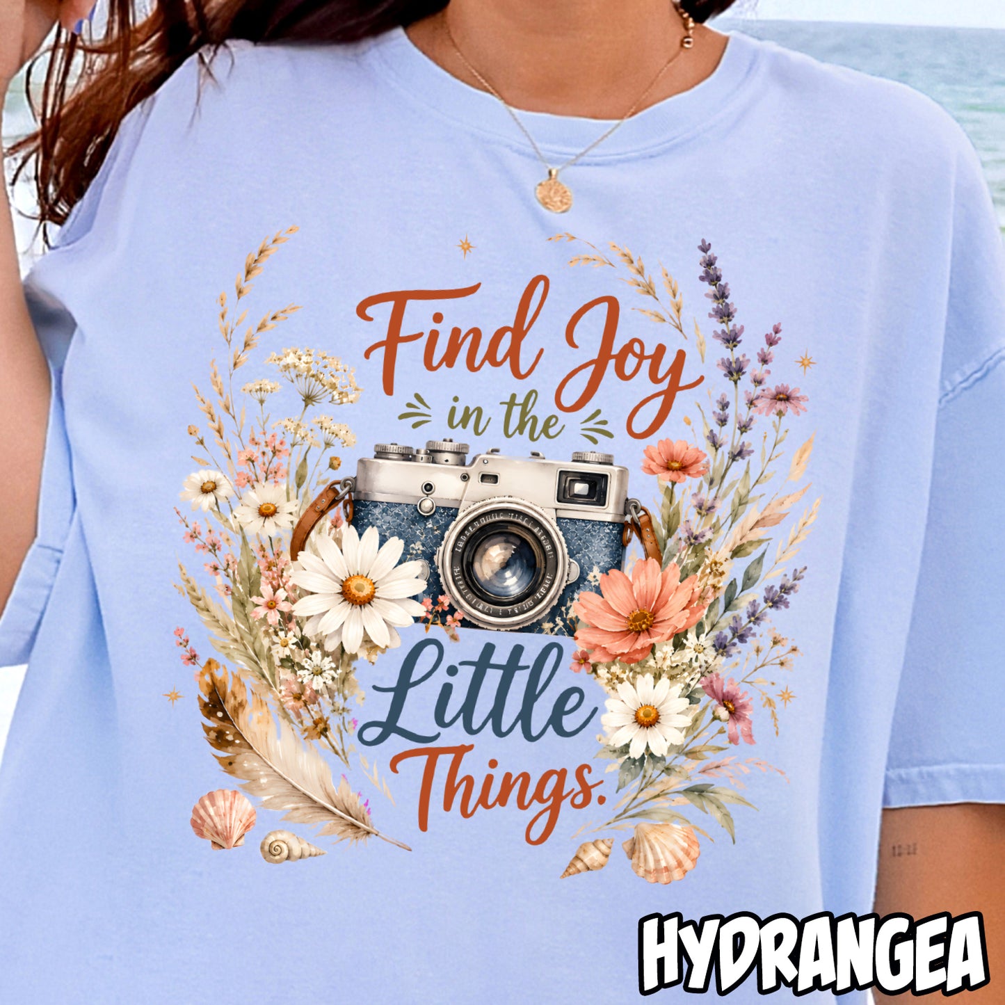 Find Joy in the Little Things- Full Color DTF Transfer