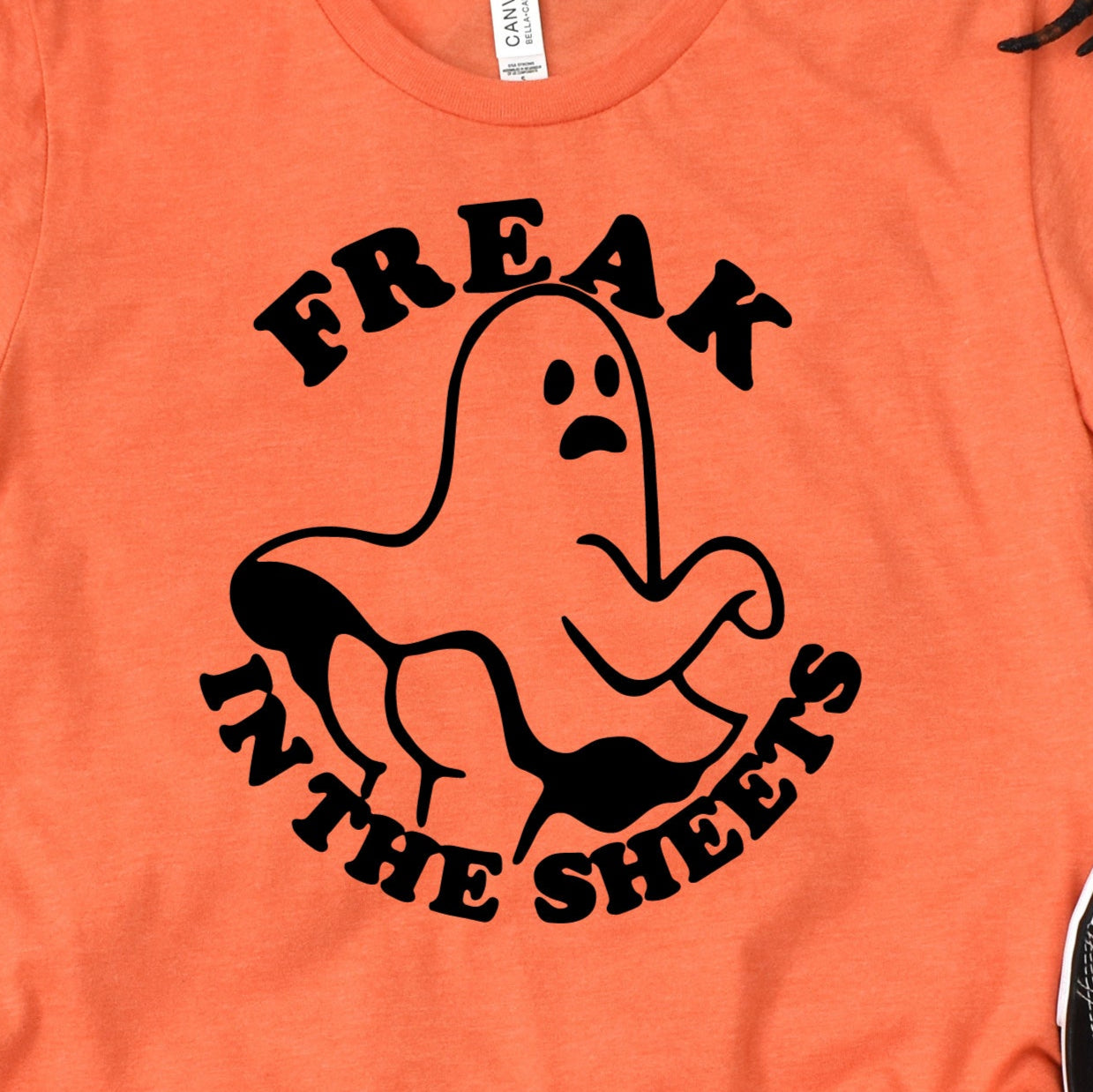 Freak in the Sheets- Single Color (black)- 11" wide Plastisol Screen Print Transfer