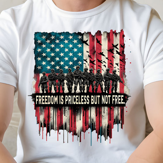 Freedom is Priceless but Not Free- 11” DTF Transfer