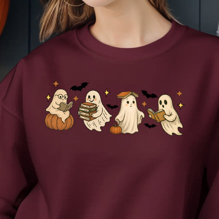 Ghost Boooooks- 11" wide DTF Transfer