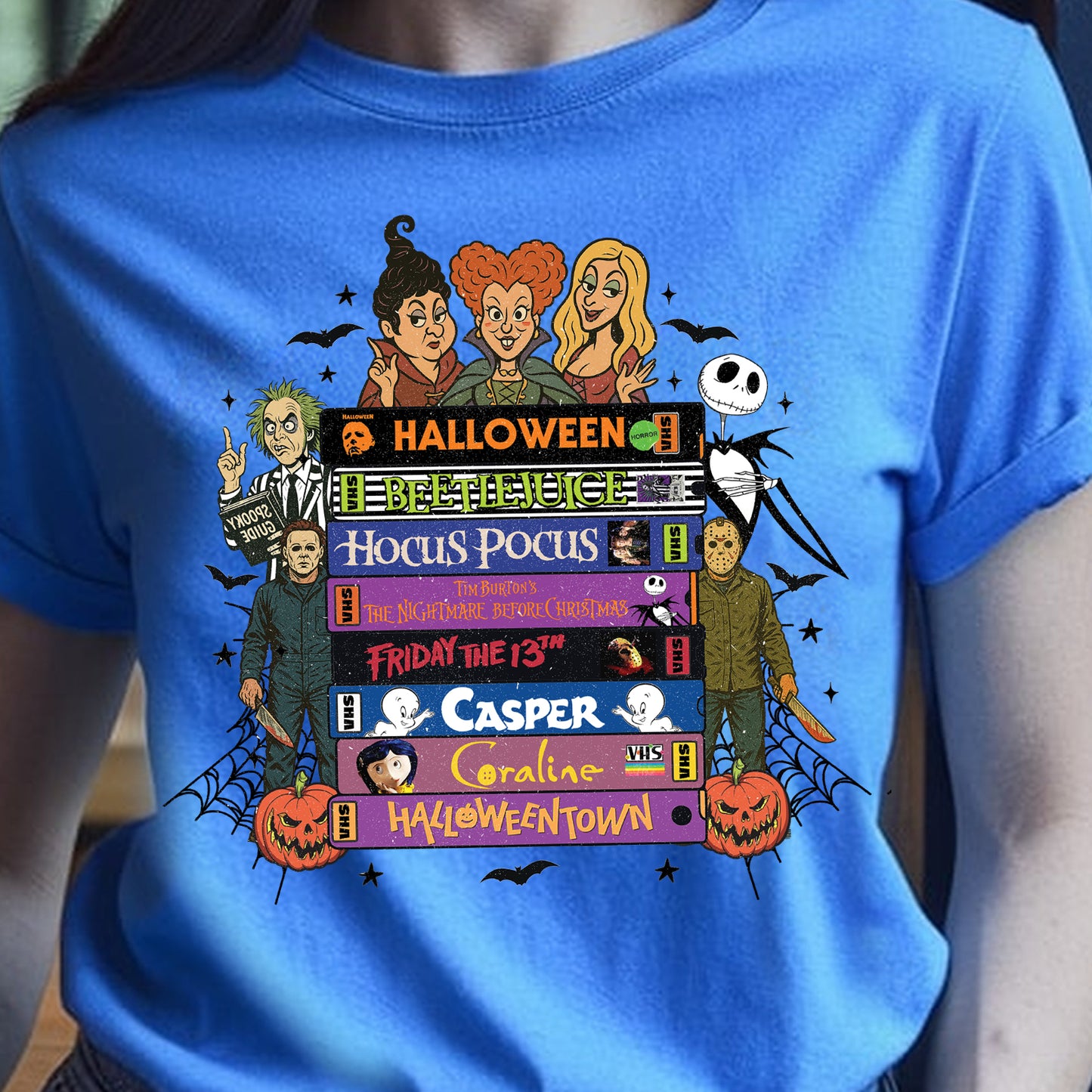 Halloween VHS- 11" wide DTF Transfer