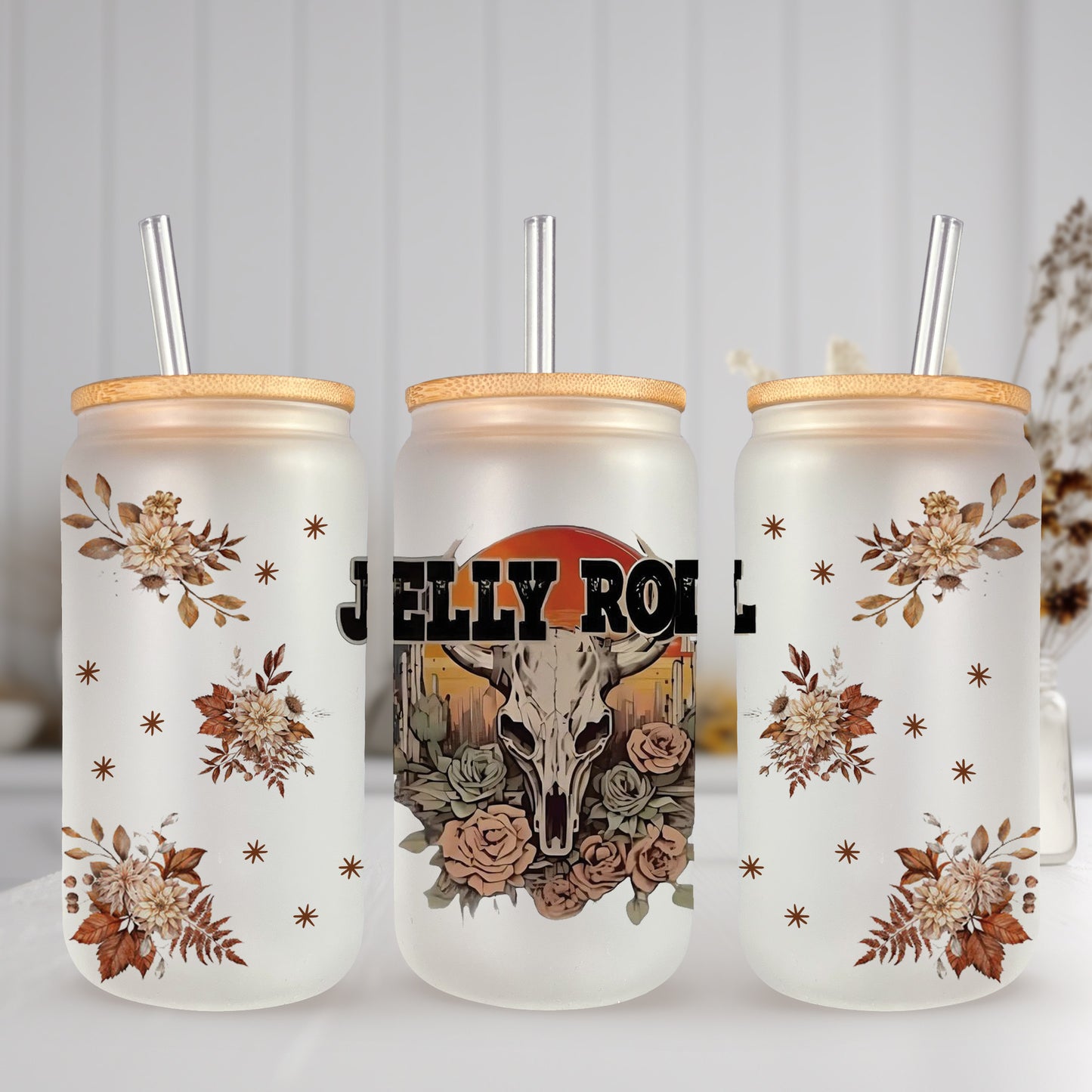 Jelly Roll UV DTF- 16oz Cup Wrap