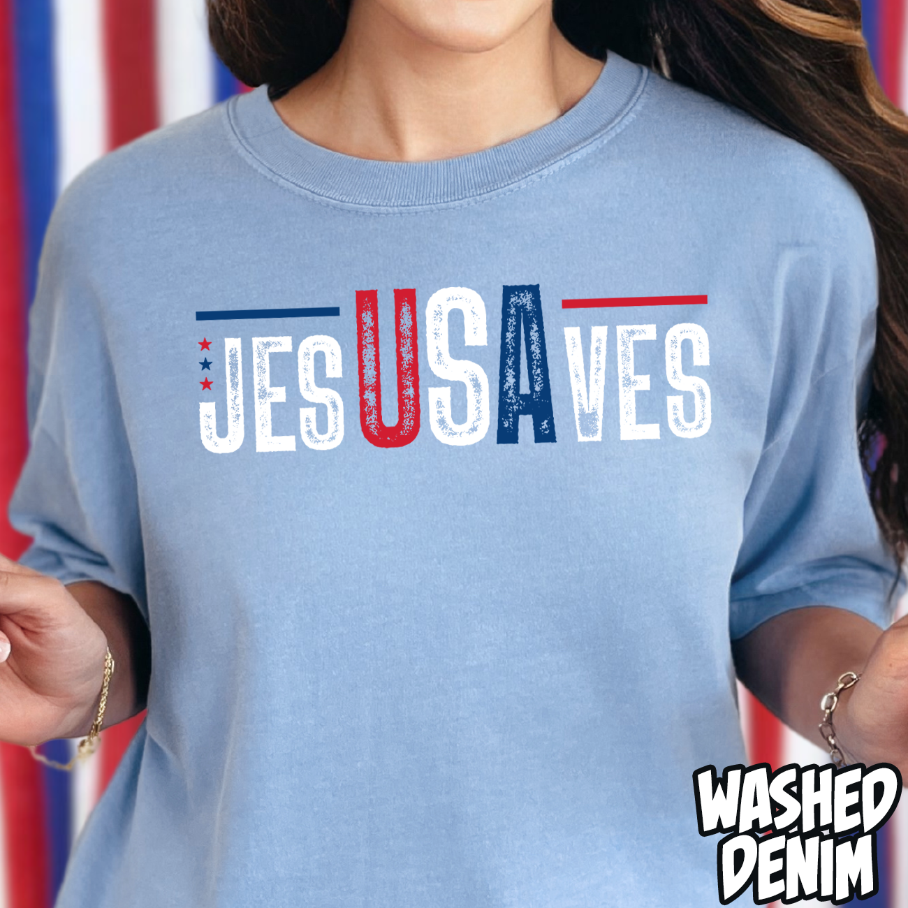 JesUSAves- Full Color DTF Transfer