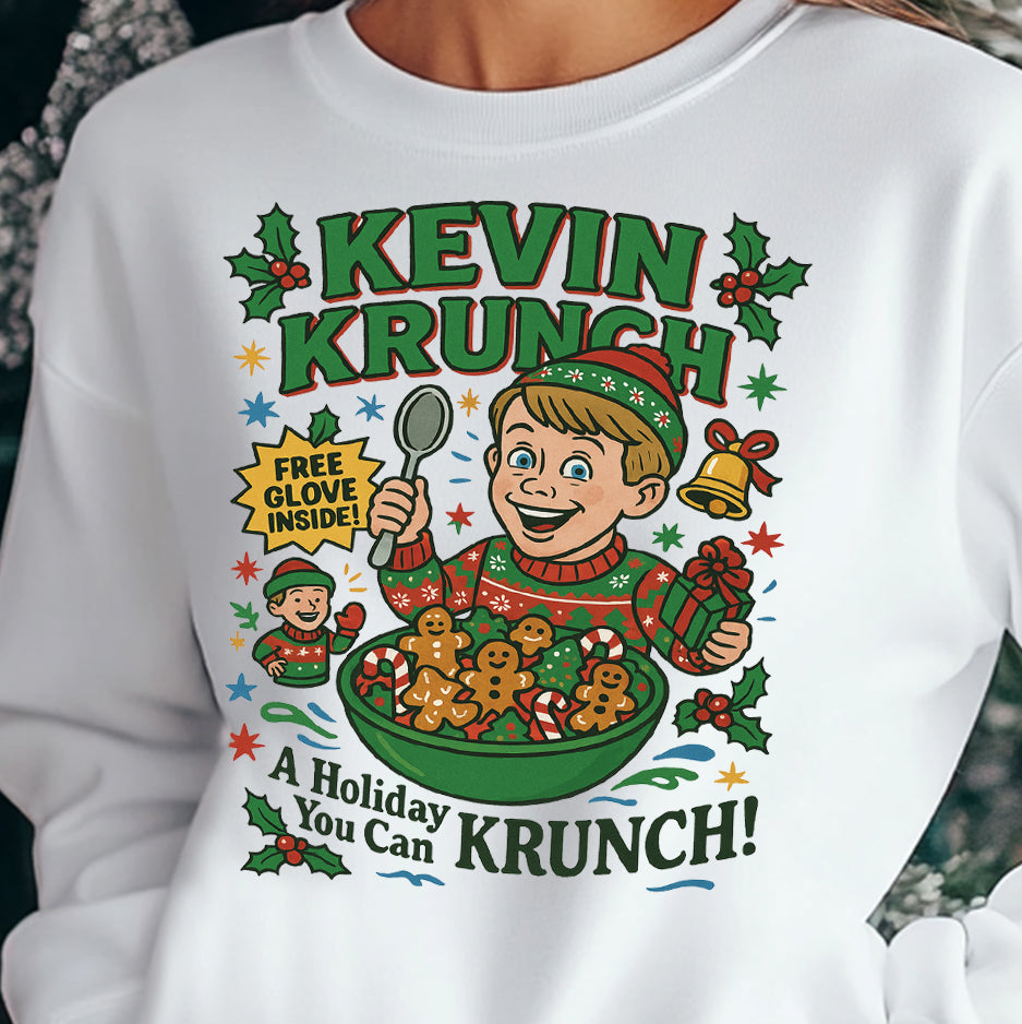 Kevin Krunch- 11” DTF Transfer