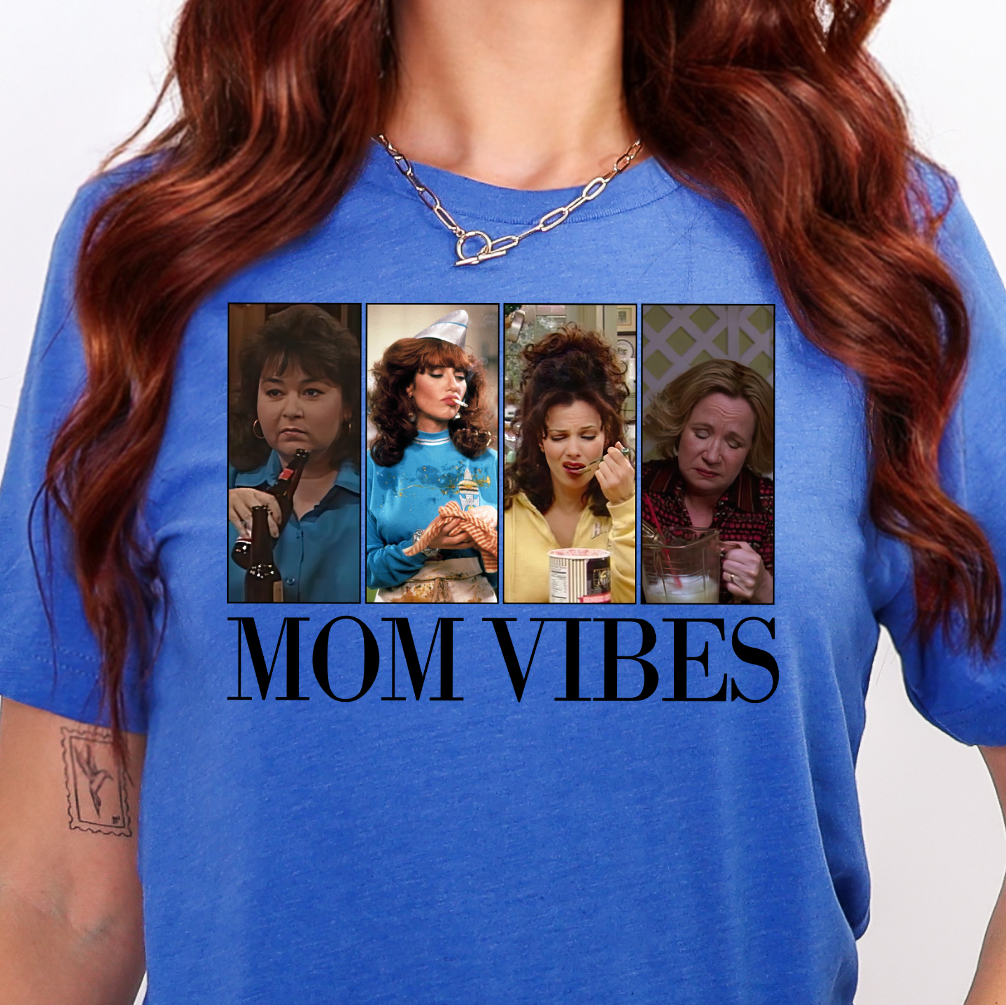 Mom Vibes-Full Color DTF Transfer