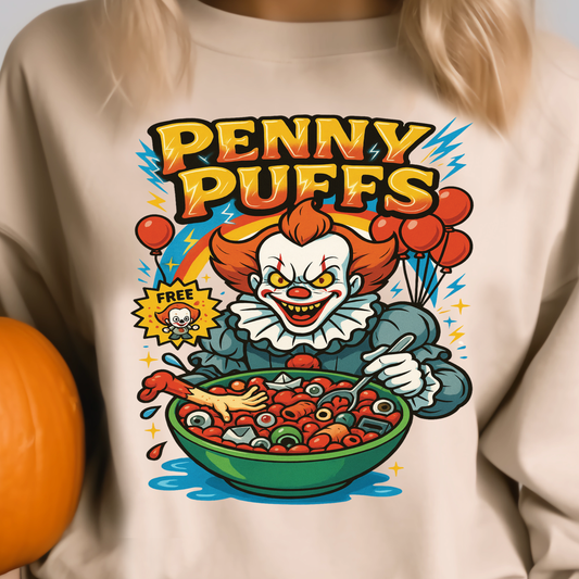 Penny Puffs- 11" wide DTF Transfer