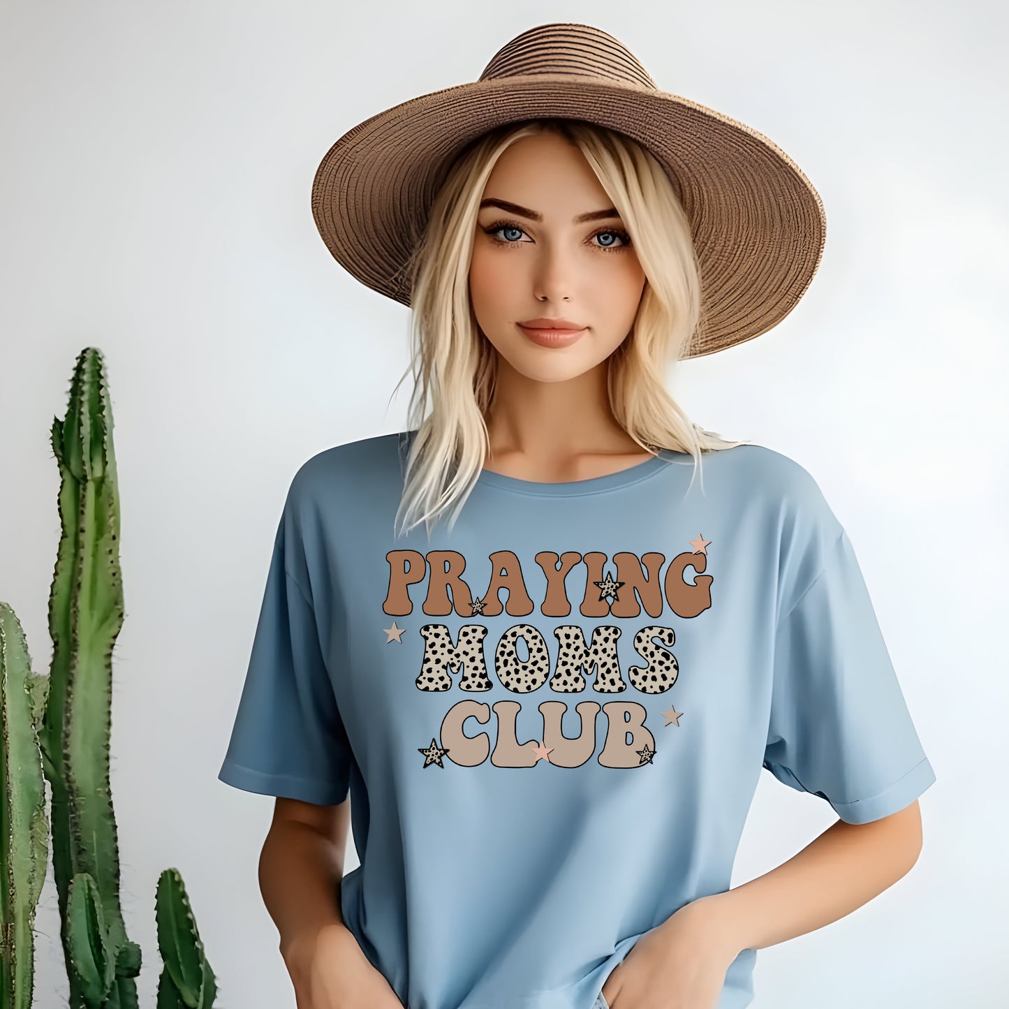 Praying Moms Club- 11" wide DTF Transfer