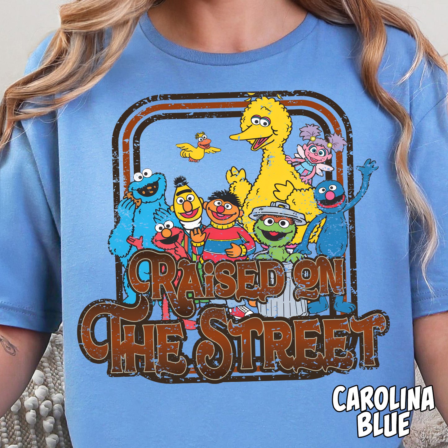 Raised on the Street- Full Color DTF Transfer