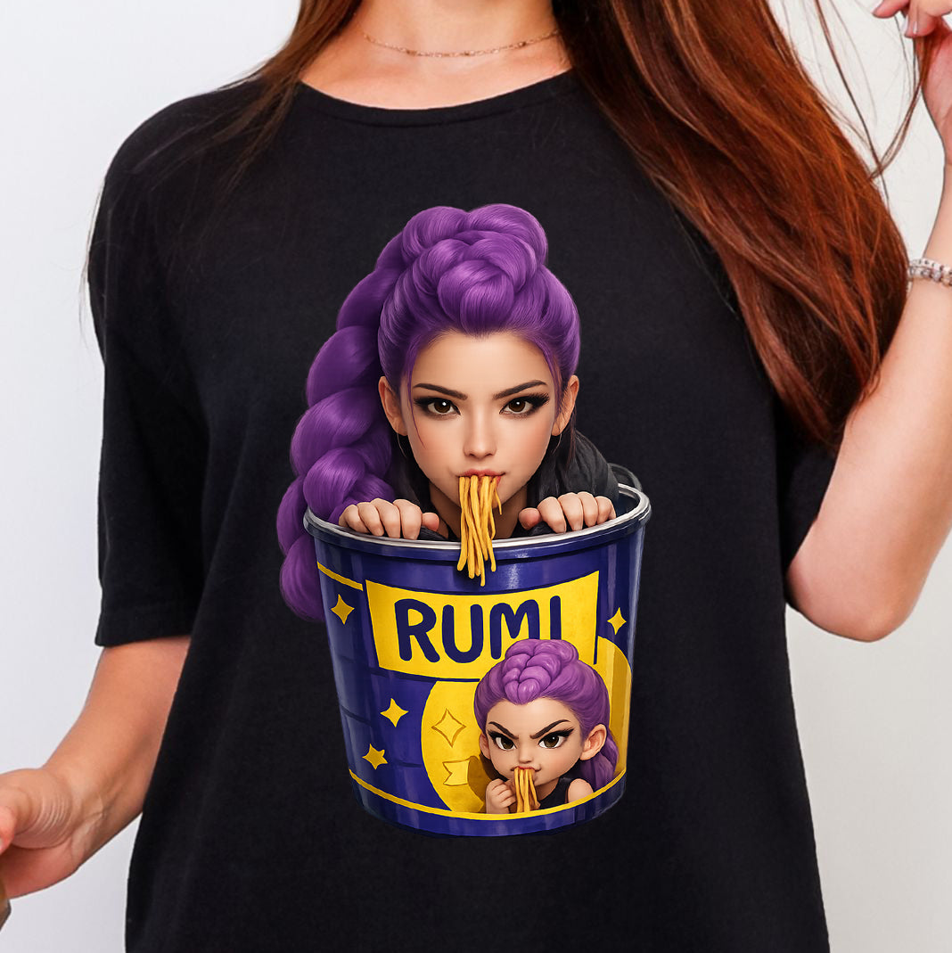 Rumi Noodles- Full Color DTF Transfer