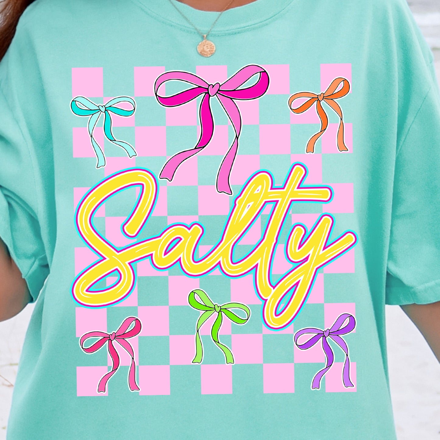 Ribbon Salty-Full Color DTF Transfer