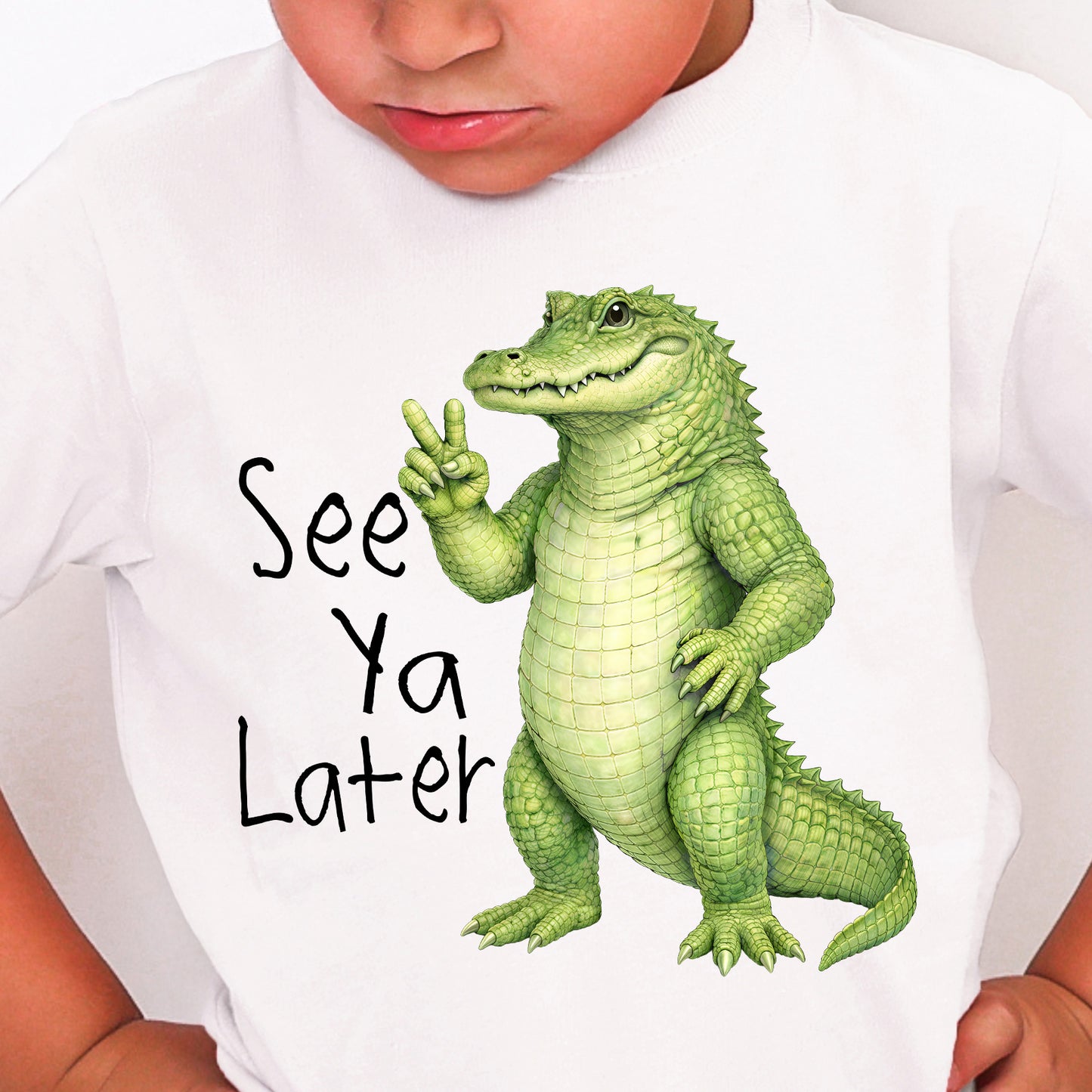 See Ya Later Alligator-Full Color DTF Transfer