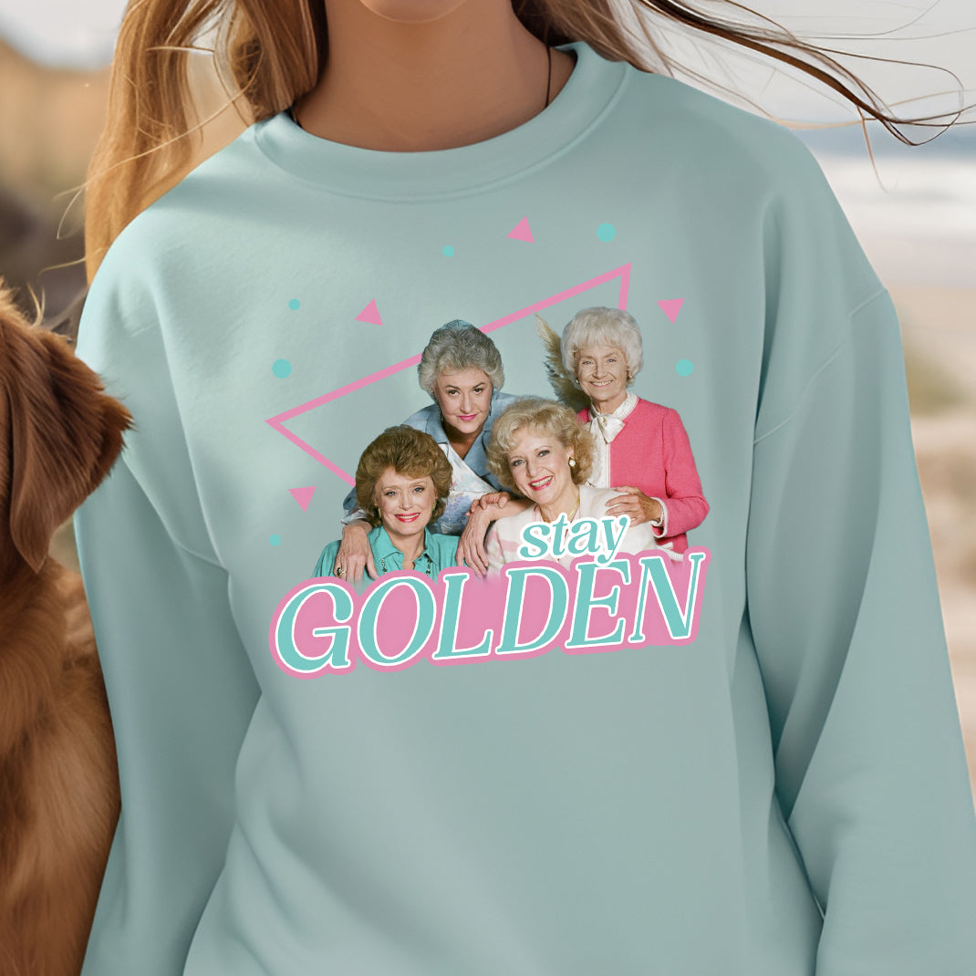 Stay Golden- 11" wide DTF Transfer