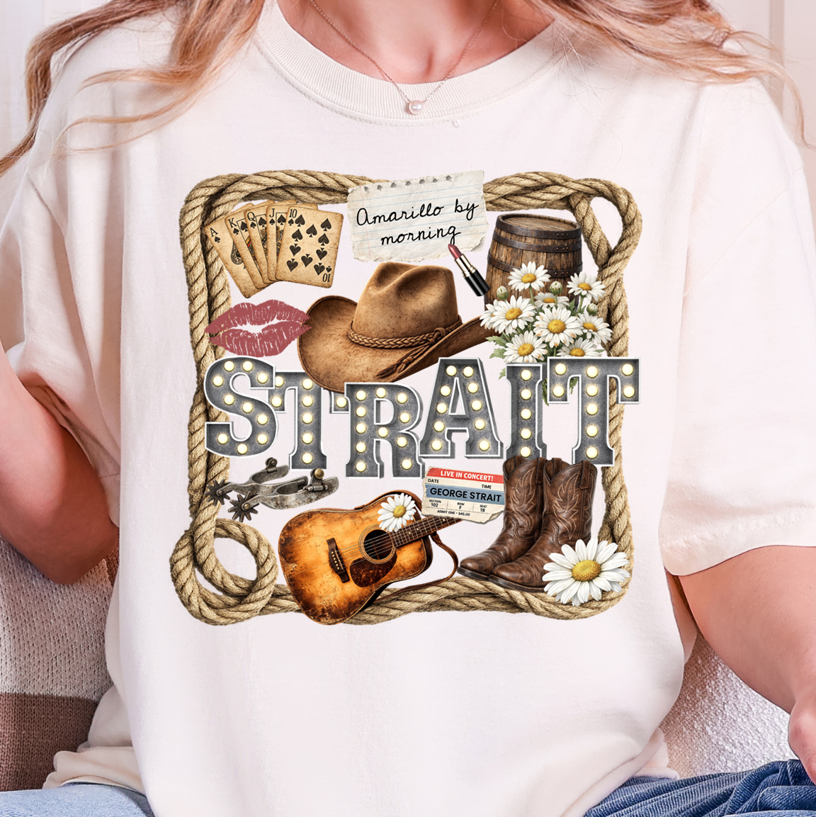 Strait Country Music- Full Color DTF Transfer