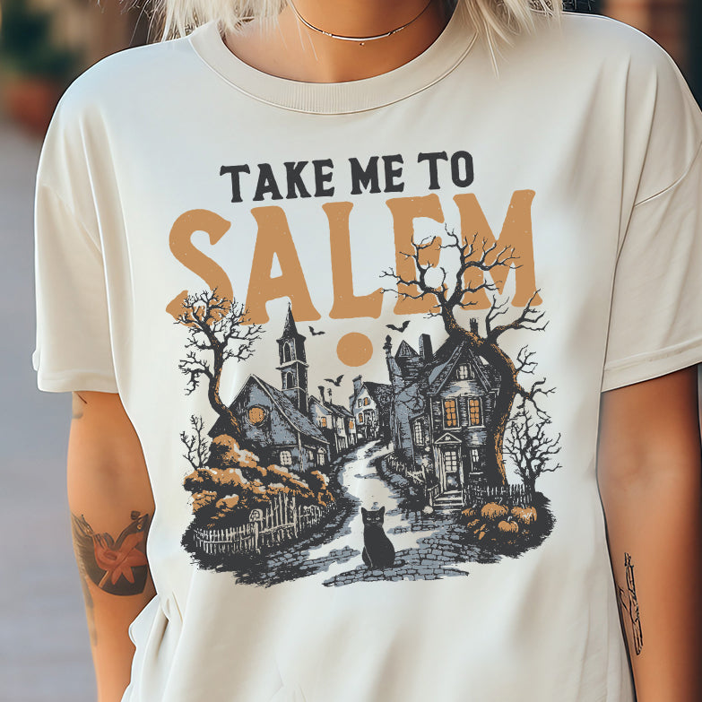 Take Me to Salem- 11" wide DTF Transfer