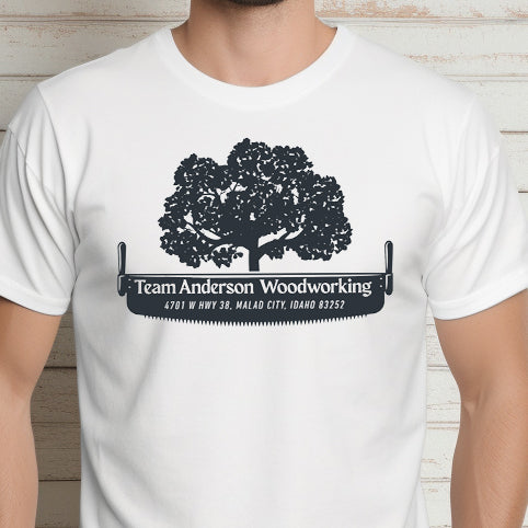 Team Anderson Woodworking Tee