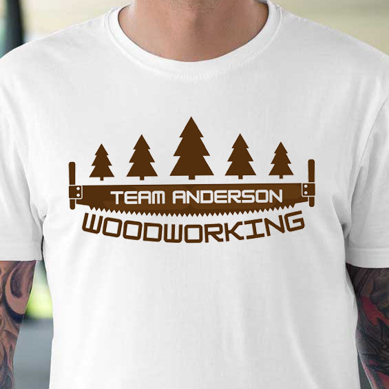 Team Anderson Woodworking Tee
