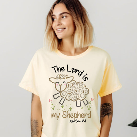 The Lord is My Shepherd- 11" wide DTF Transfer