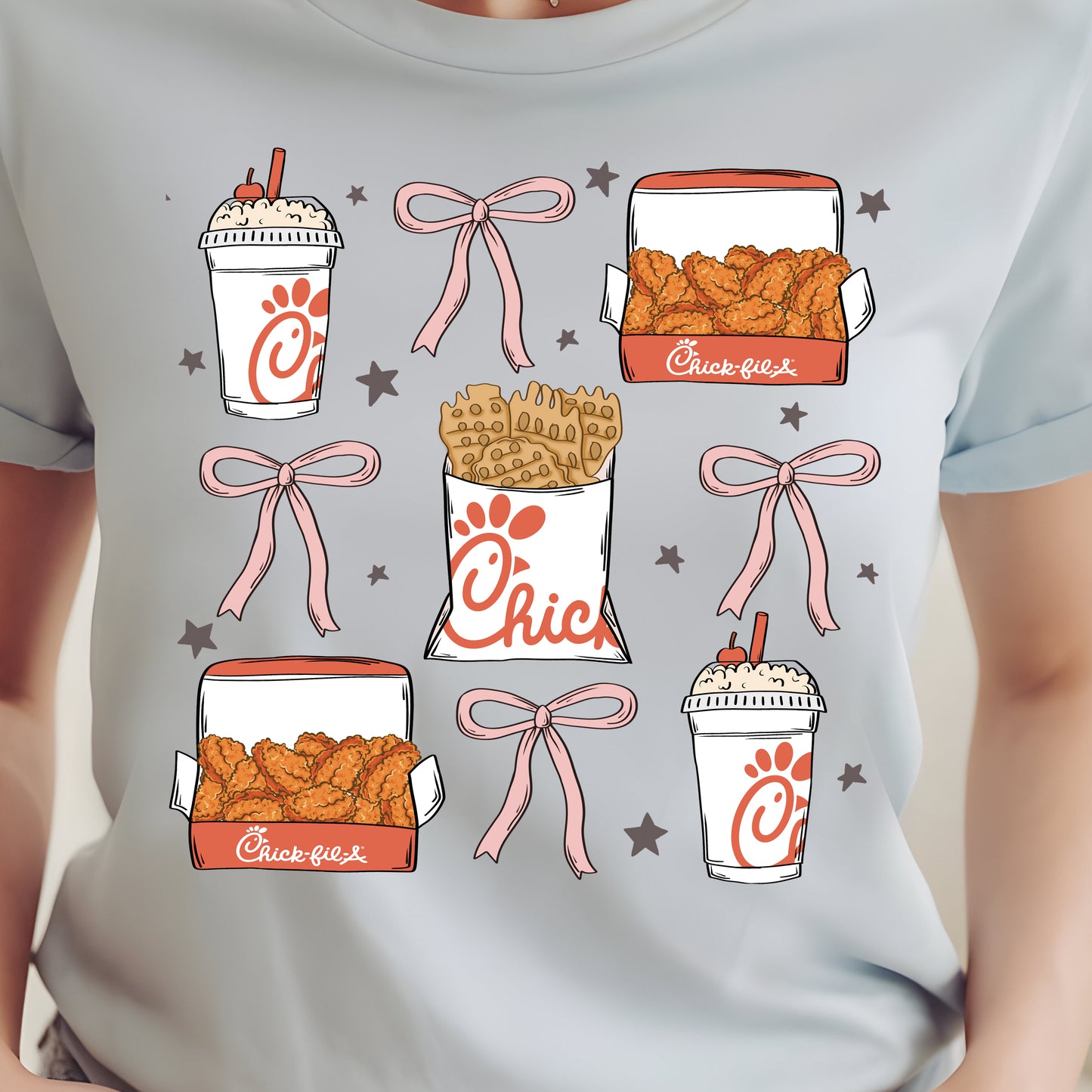 The Lord's Chicken Coquette- 11” DTF Transfer