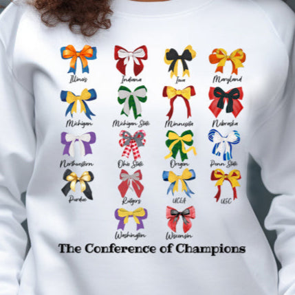 The Conference of Champions (Big 10)- 11" wide DTF Transfer