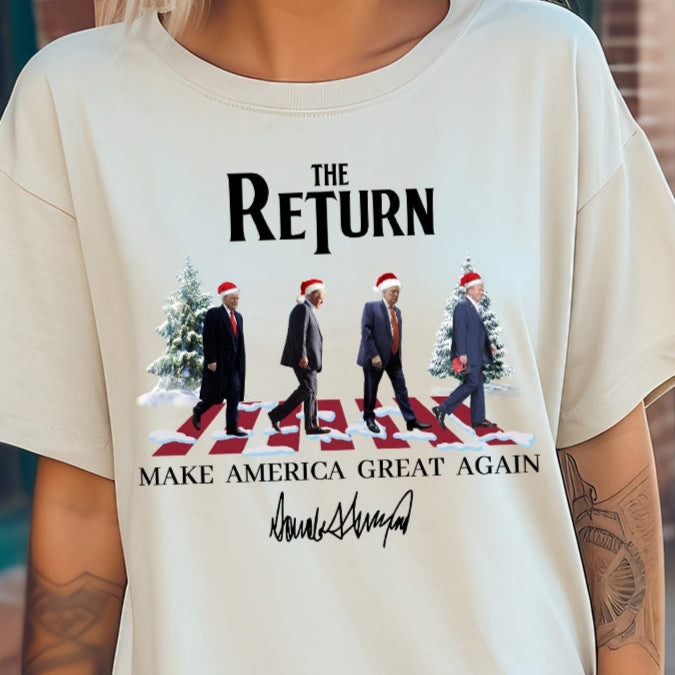 Trump The Return- 11" wide DTF Transfer