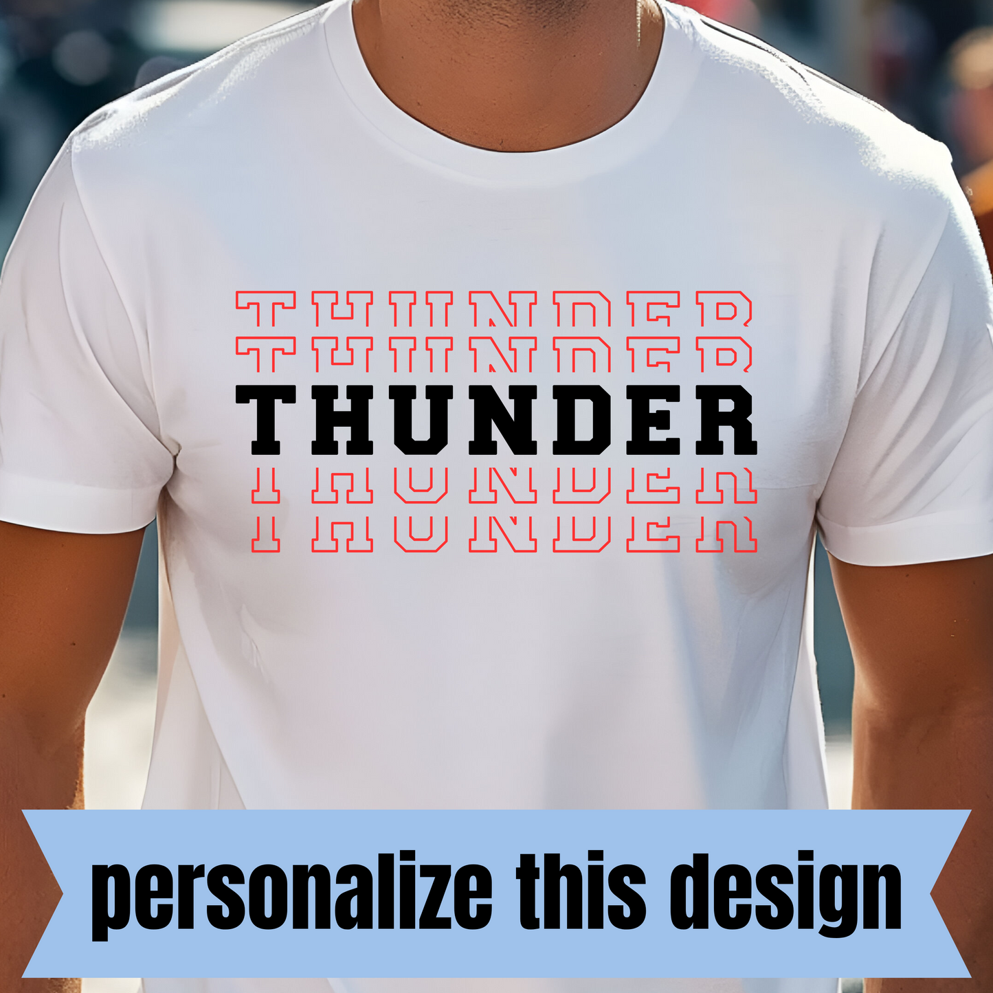 *PREORDER* Stacked Letters - Personalized DTF