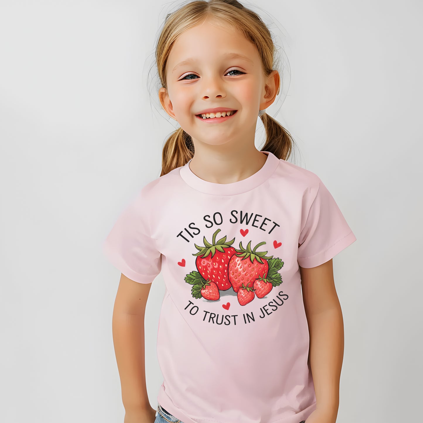Tis So Sweet to Trust in Jesus (toddler)- 7" wide DTF Transfer