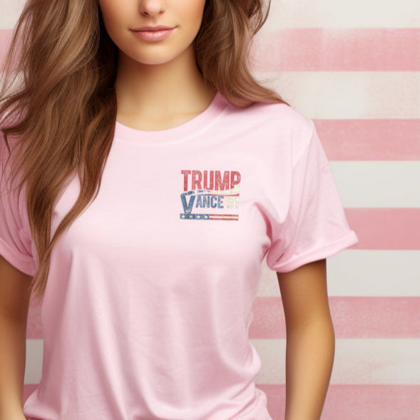 Trump Vance '24 (pocket)- 3" wide DTF Transfer