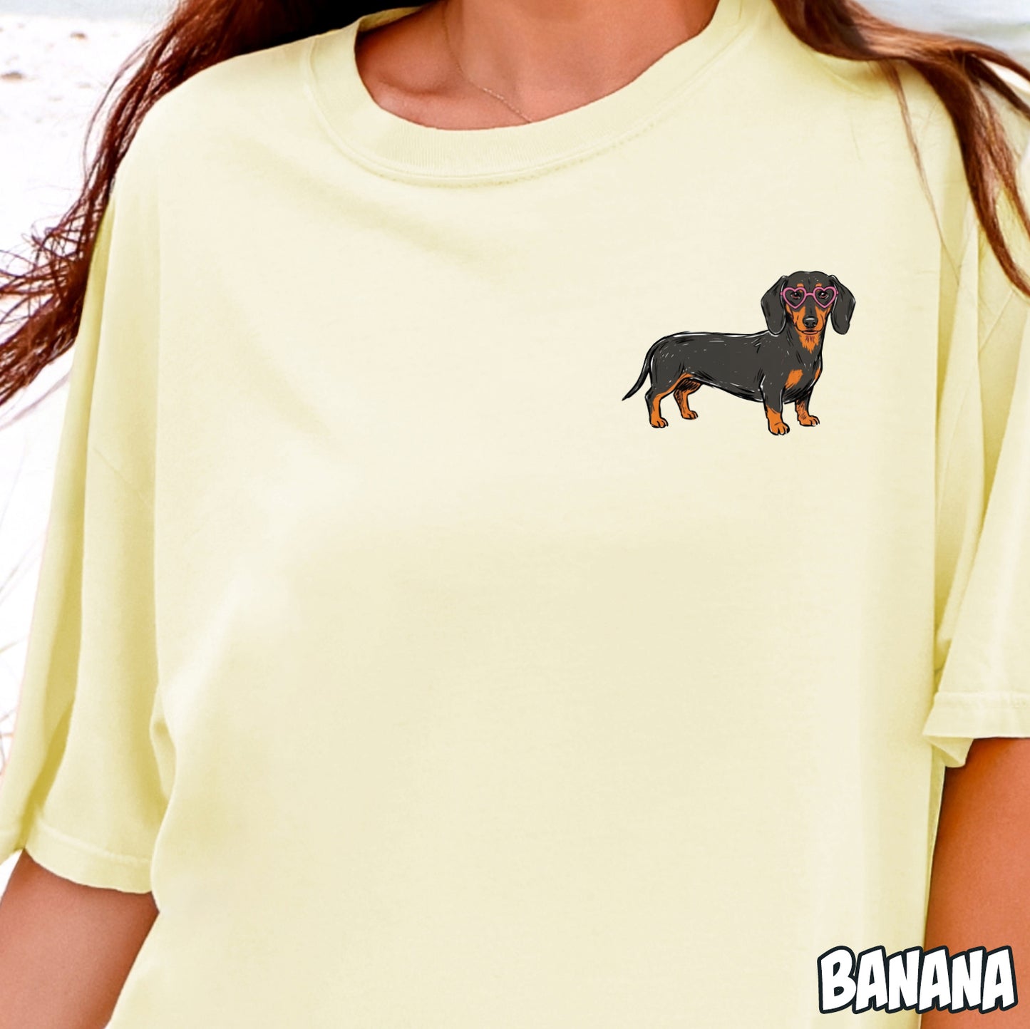Cute Weenie Girl- Full Color DTF Transfer