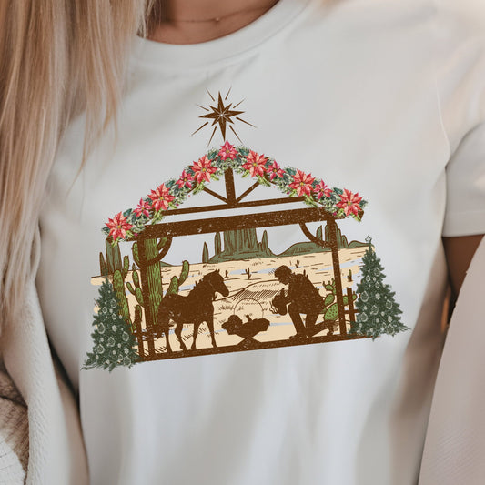 Western Manger- 11" wide DTF Transfer