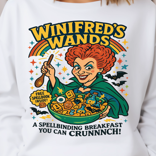Winifred's Wands- 11" wide DTF Transfer